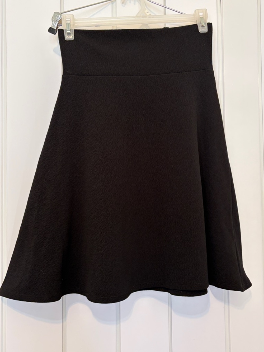 LuLaRoe Black A-Line Skirt - Flared Silhouette